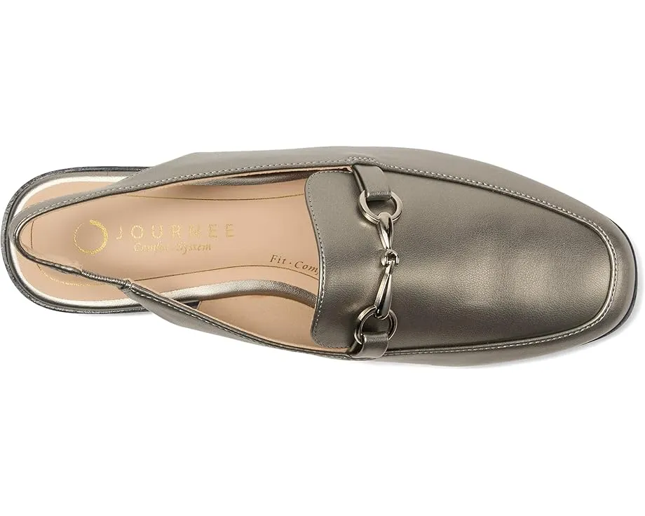 Туфли Journee Collection Lainey на низком каблуке в стиле лоферов