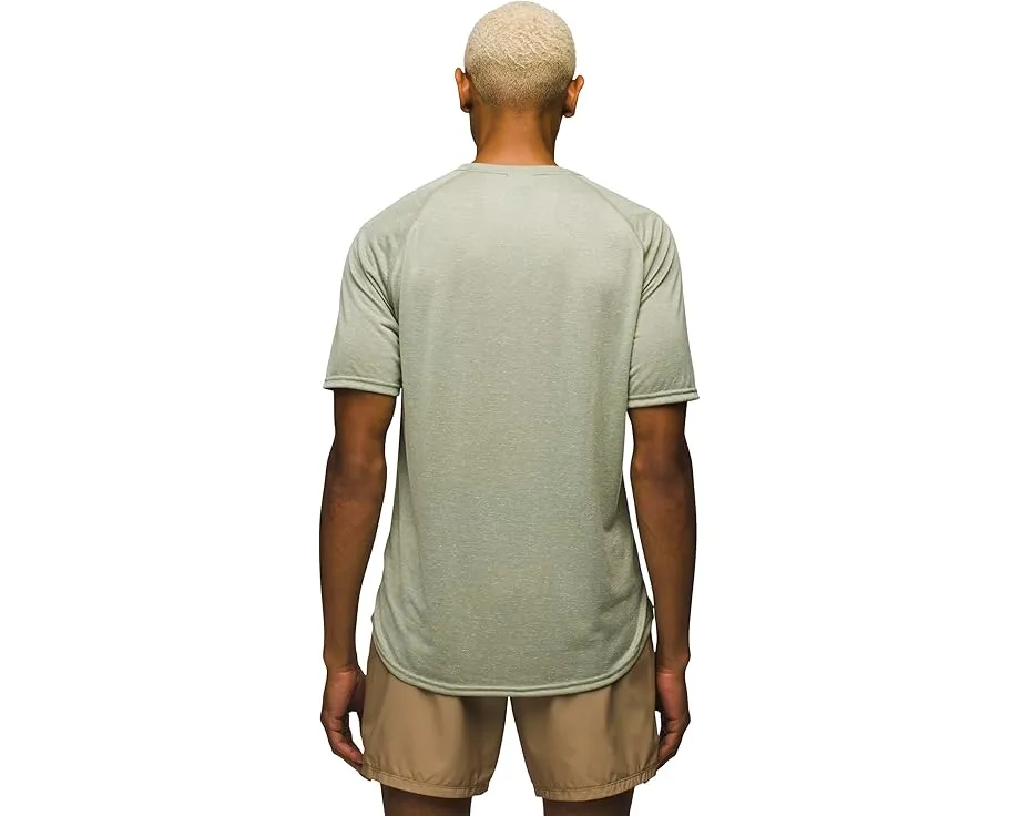 Футболка Prana Natural Flow Short Sleeve Crew с влагоотводящим эффектом