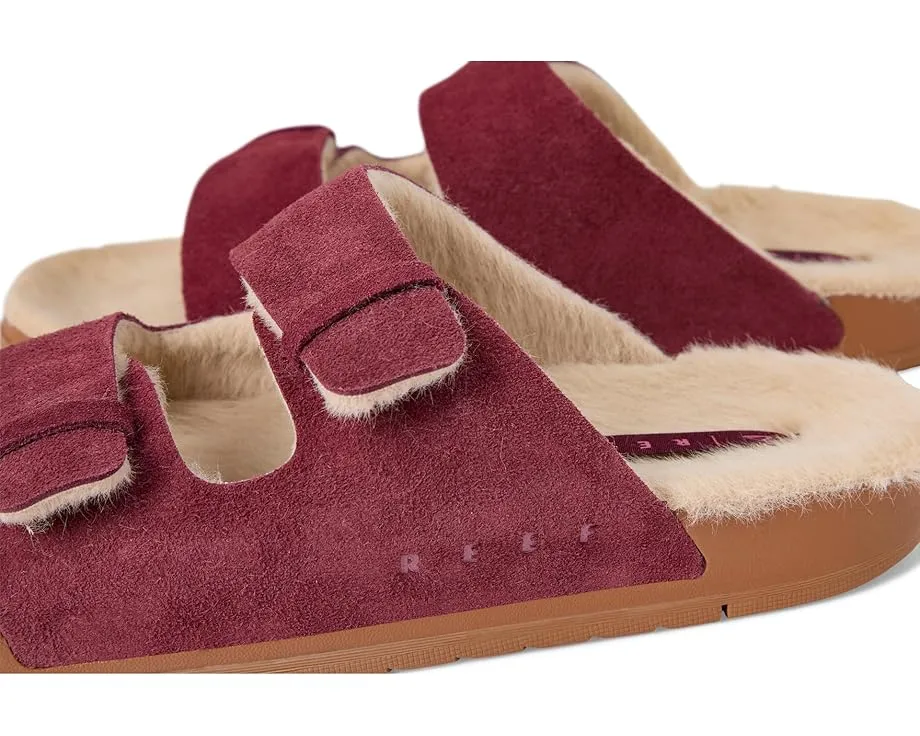 Сланцы Reef Ojai Two Bar Cozy из замши с искусственным мехом