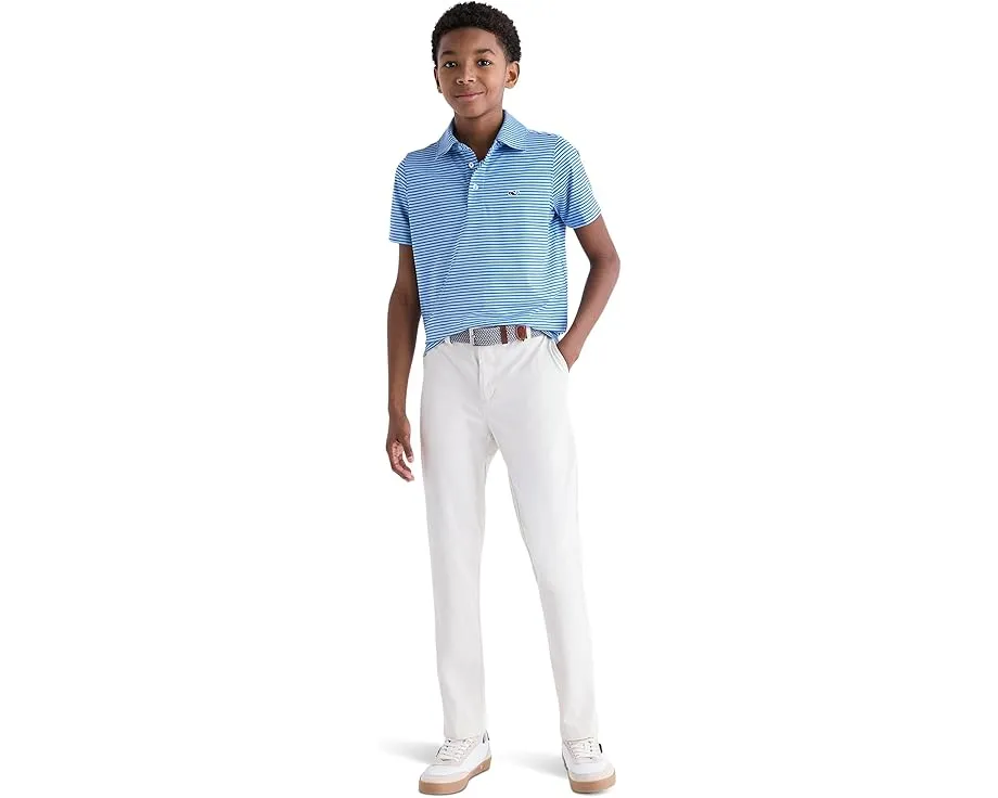 Vineyard Vines поло Bradley Stripe Sankaty для детей из полиэстера