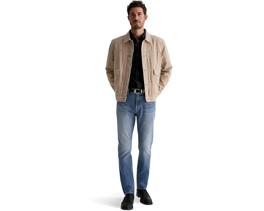 Джинсы AG Jeans Everett Slim Straight с премиум стретчем и зауженным низом