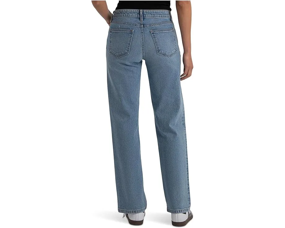 Джинсы KUT from the Kloth Selena Baggy Low Rise Straight Leg с низкой посадкой
