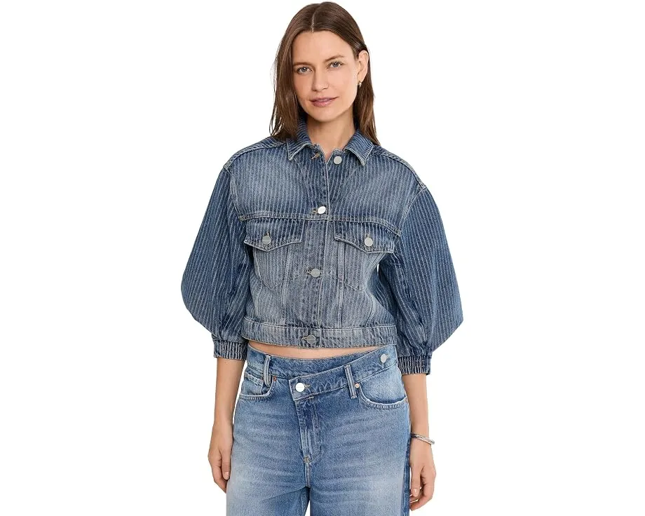 Куртка AllSaints Luca Stripe с полоской