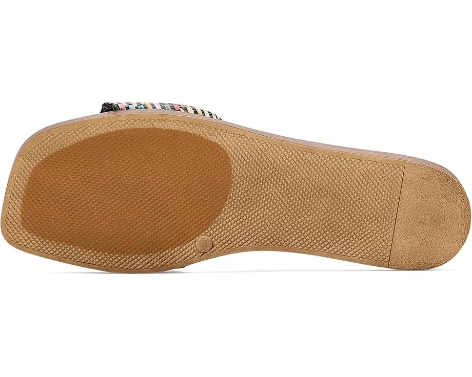 Сандалии Palm Oasis с плетеным ремешком и открытым квадратным носком