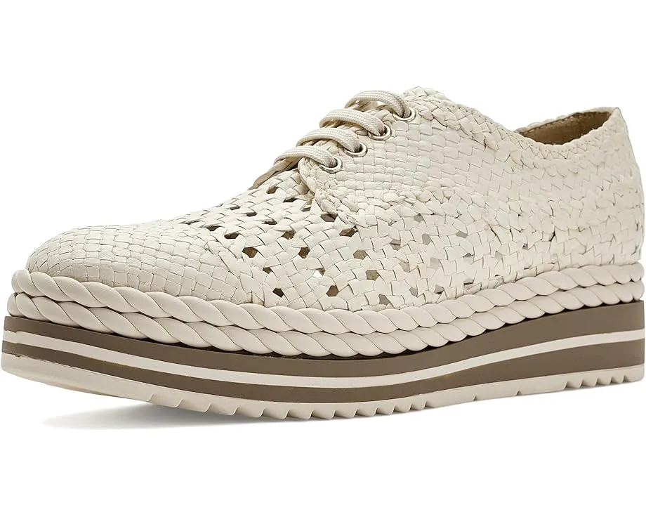 Оксфорды Piknik с плетеной кожей и платформой La Canadienne