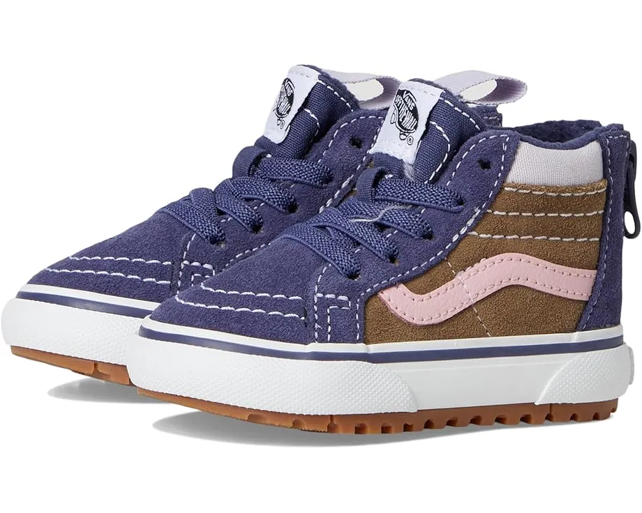 Vans детские высокие кроссовки SK8-Hi Zip с утеплителем Primaloft