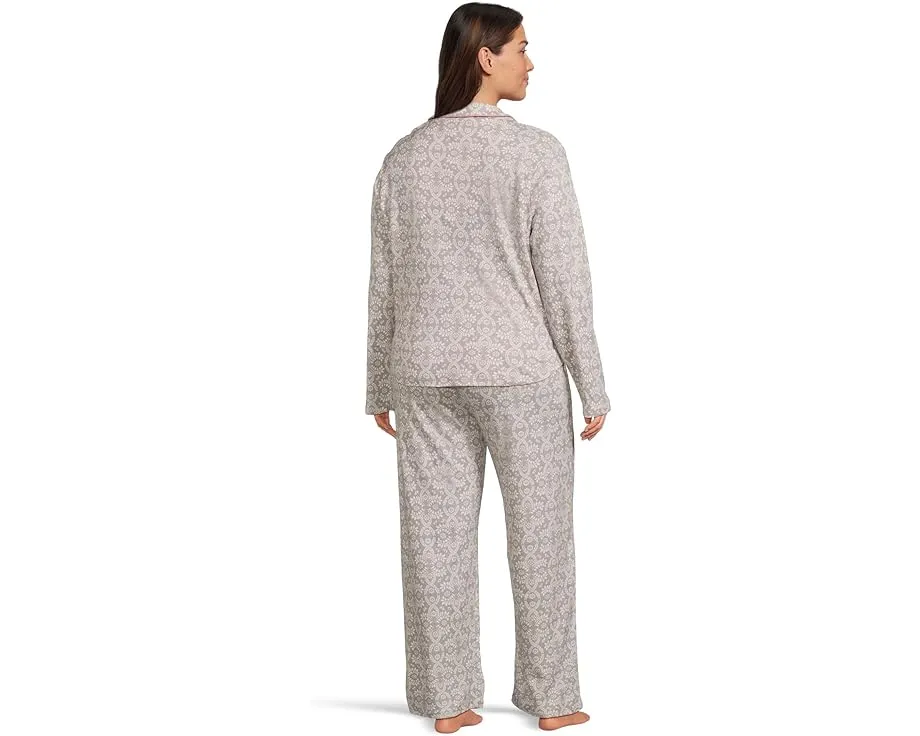Пижамный комплект Karen Neuburger с длинным рукавом и принтом