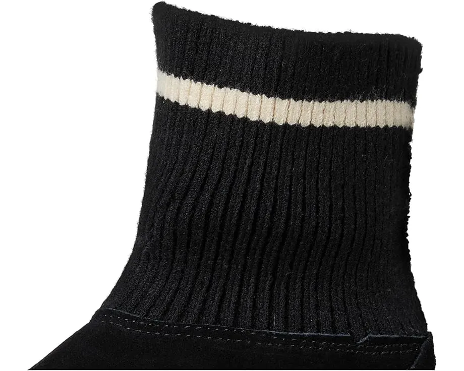 Зимние угги Bearpaw September из замши с отворотом и шерстяной подкладкой