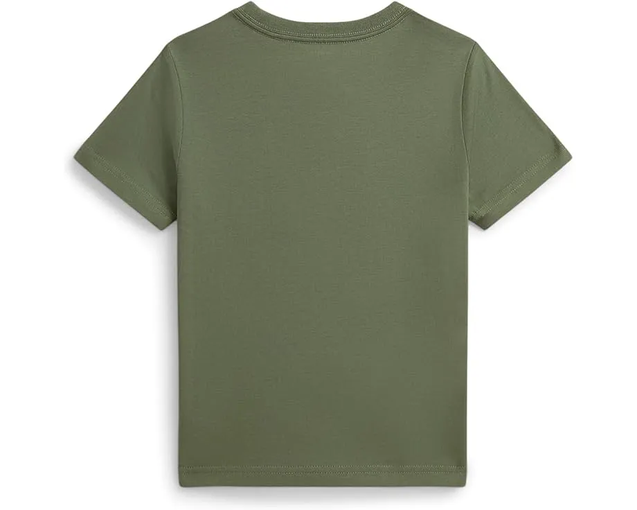 Хлопковая футболка Polo Ralph Lauren с логотипом Madras