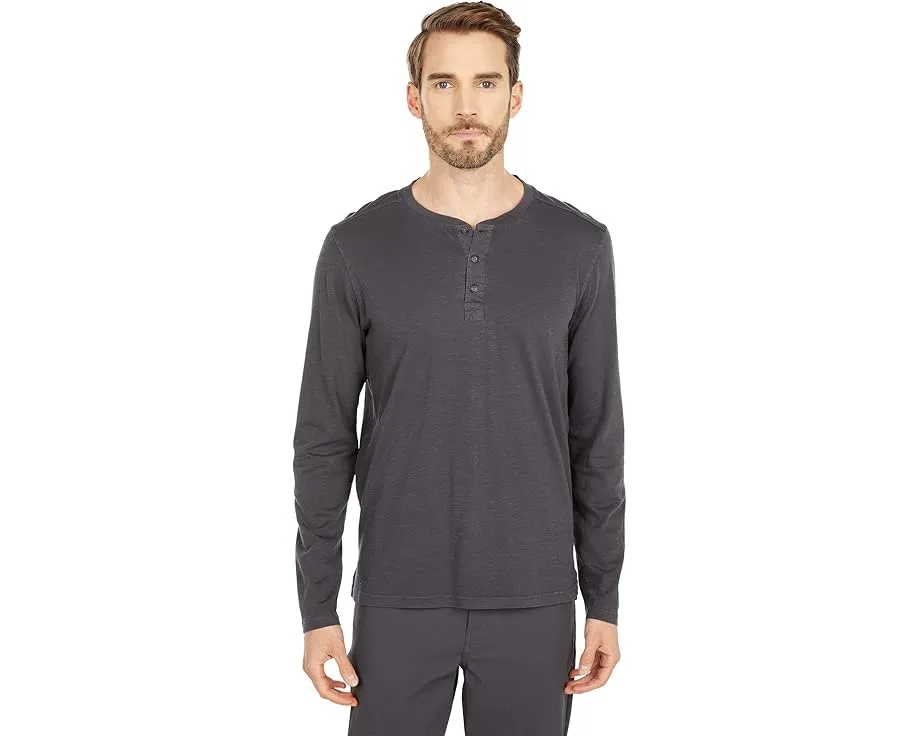 Хенли Toad&Co Primo Long Sleeve Henley с воротником на пуговицах