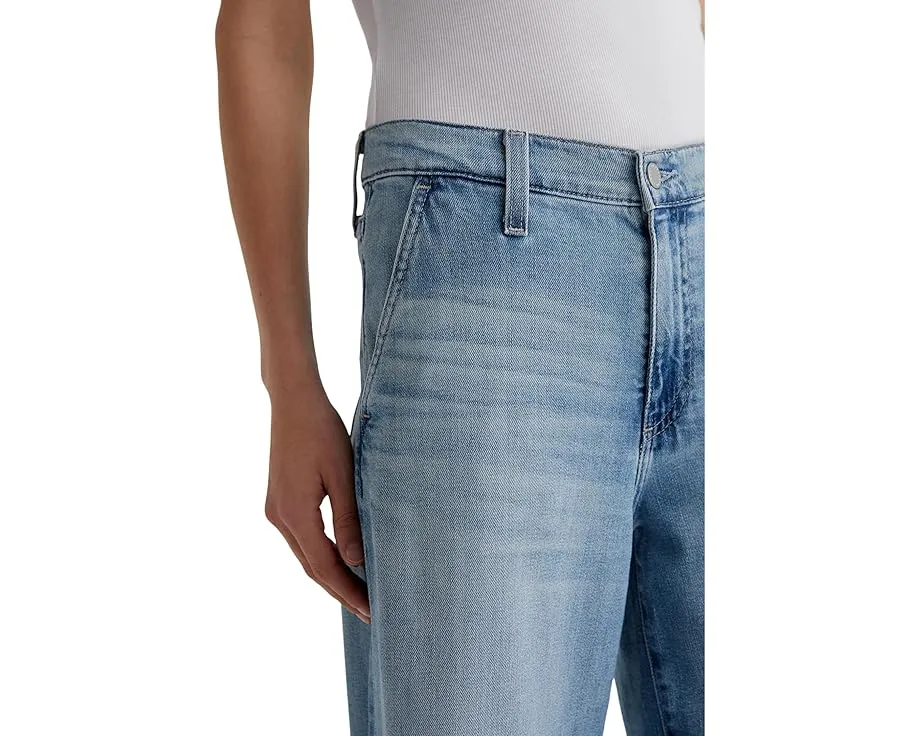 Джинсы AG Jeans Stella с ультраширокими штанинами и длиной до щиколотки