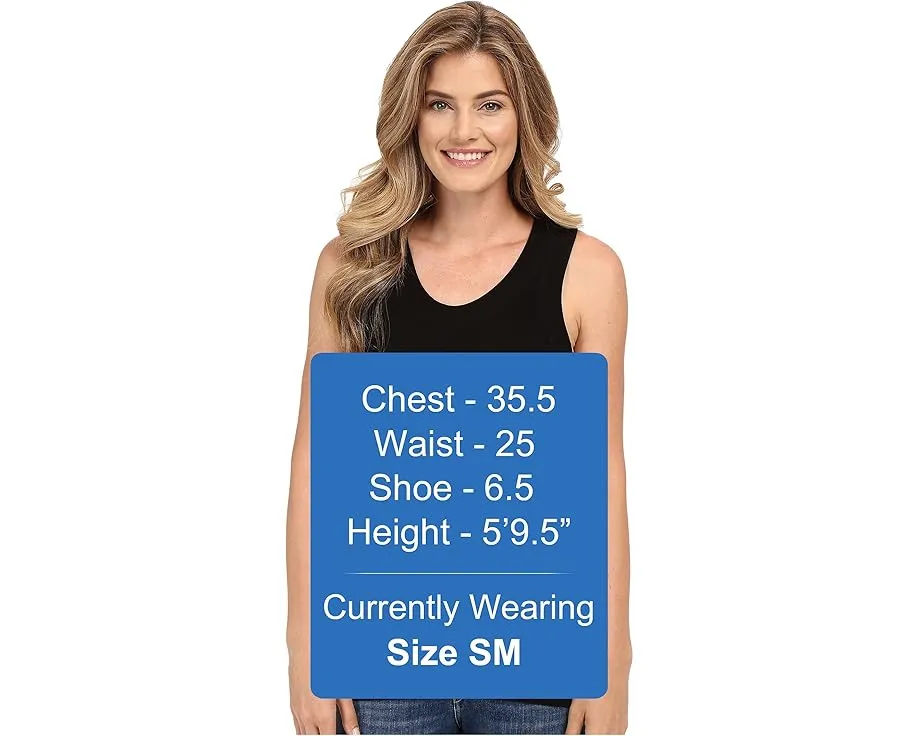 Майка Norma Kamali Racer с U-образным вырезом и спортивной спиной