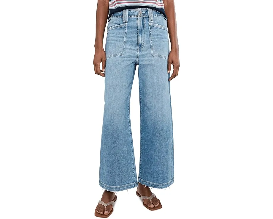 Джинсы Valley Girl High-rise Patch Pocket Ankle DAZE с завышенной талией и накладными карманами