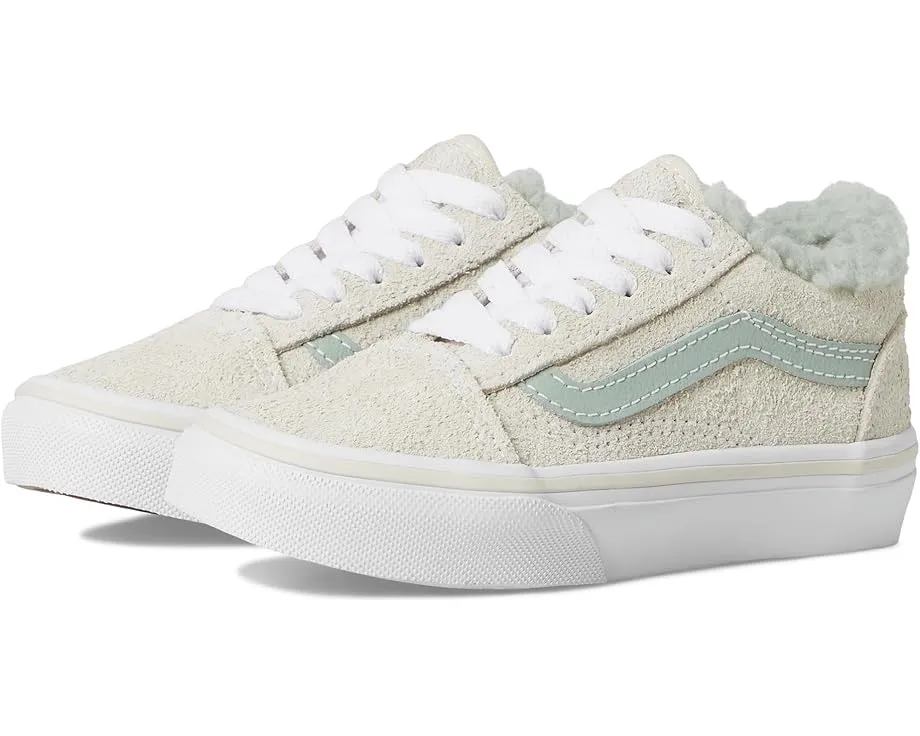 Кроссовки Vans Old Skool для детей из замши и канваса