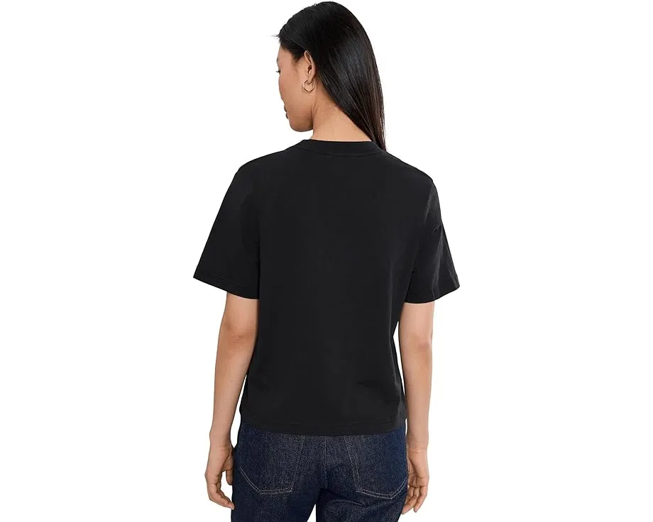 Футболка AllSaints Lisa Biggy оверсайз с ручной графикой