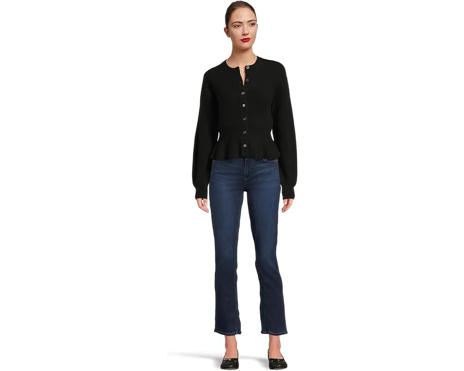 Paige Джинсы Paxton с зауженными штанинами до щиколотки в тёмной стирке