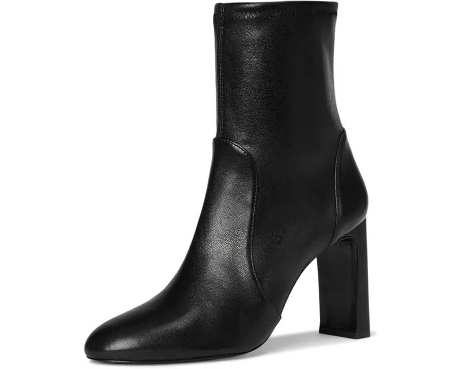 Ботильоны Babette 85 на устойчивом каблуке из мягкой овечьей кожи Stuart Weitzman