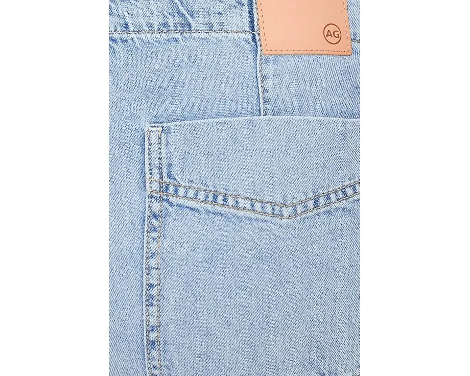 Шорты AG Jeans Analeigh с завышенной талией в стиле милитари Wine Garden