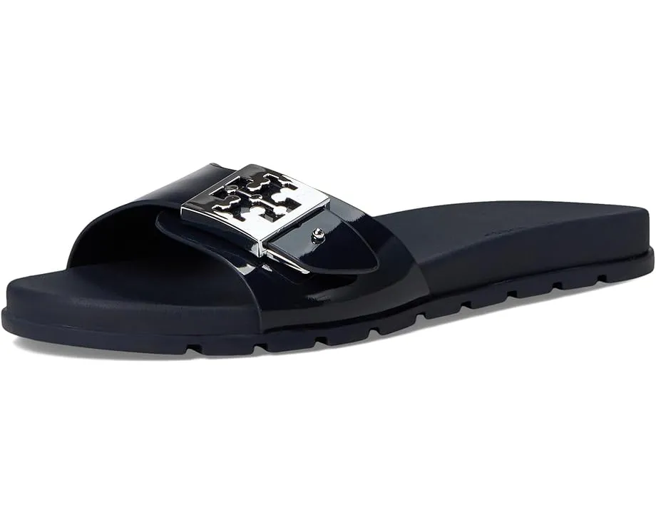 Сандалии Tory Burch Buckle Slide с водонепроницаемым верхом и стелькой из EVA