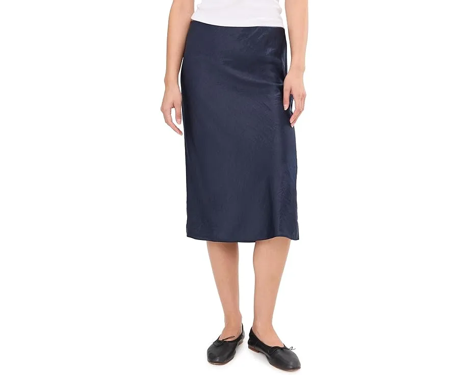 Мидовая юбка Howard из струящегося атласа от Madewell