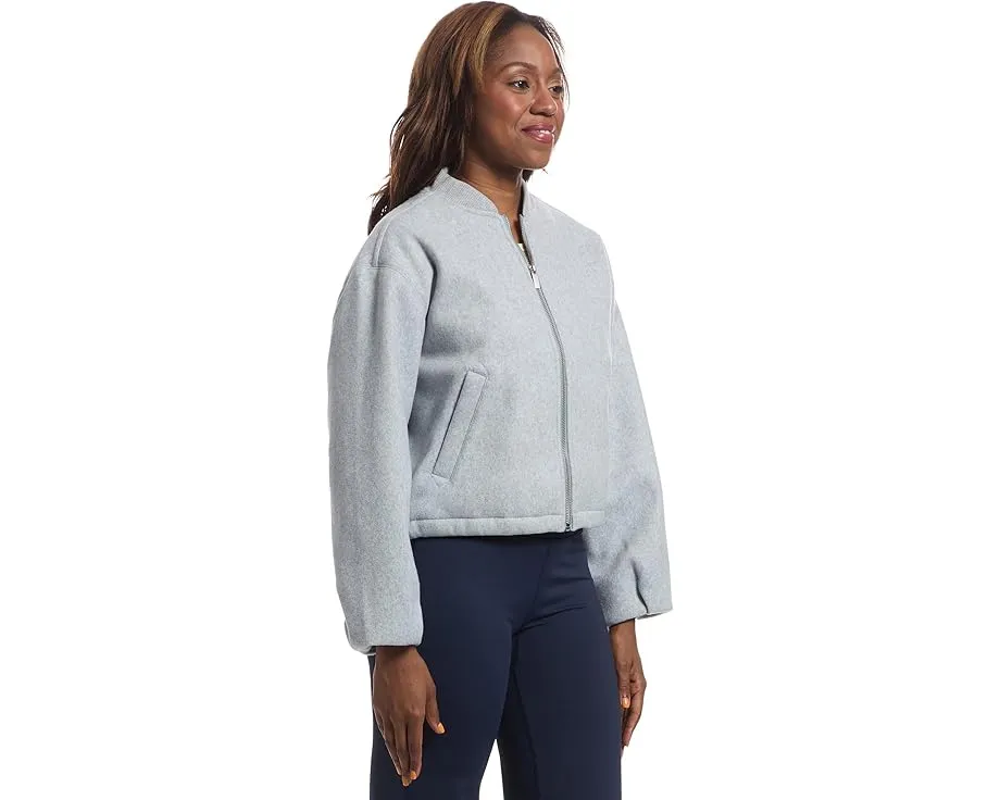 Куртка бомбер Rustic Retreat от TravisMathew с застежкой молнией и наклонными карманами