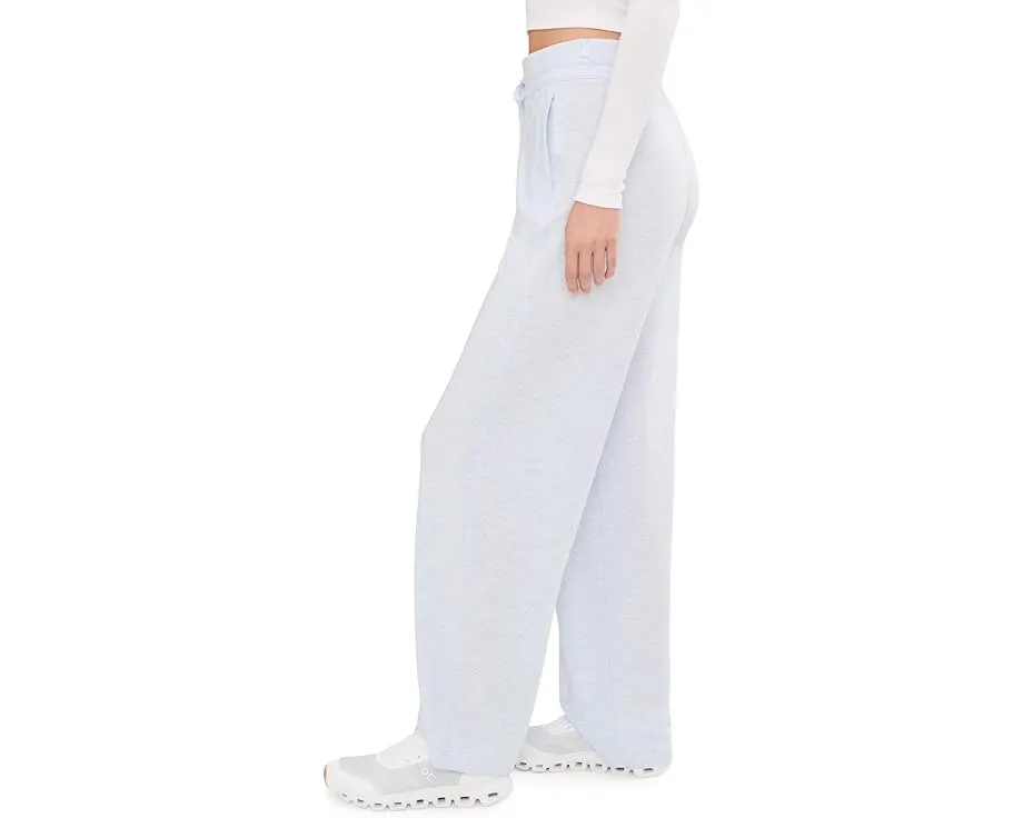 Широкие брюки TravisMathew Cloud Terry с высокой талией и эластичным поясом