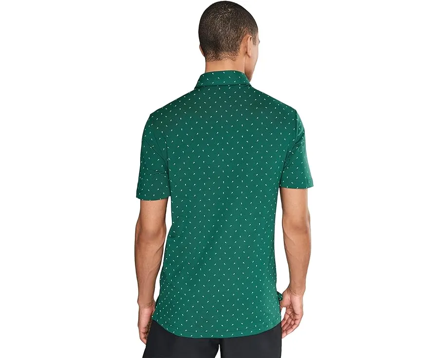 Polo футболка adidas Golf Ultimate365+ с микро-принтом и эластичной тканью