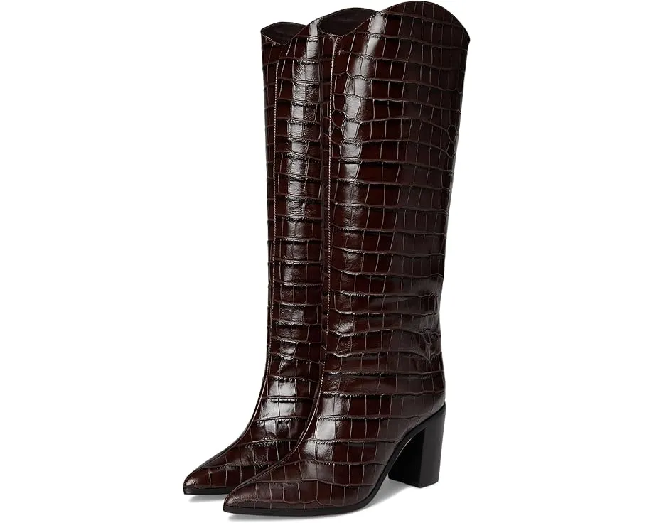 Ботильоны Schutz Maryana с острым носком и квадратным каблуком