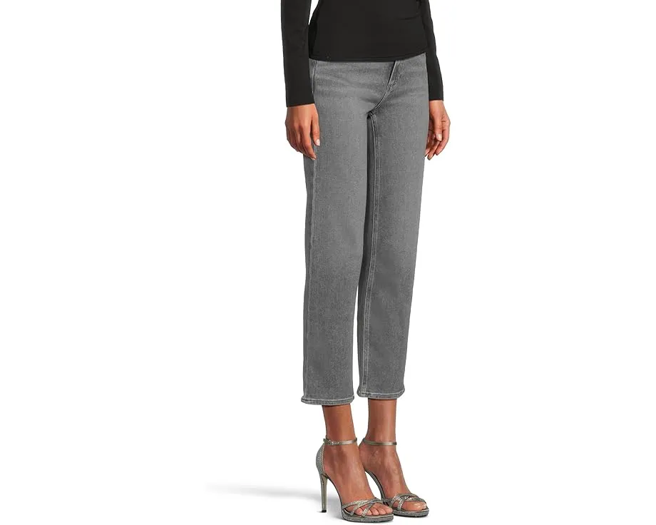 Джинсы Paige Mason Ankle в стиле Cirques с прямым кроем и миди-посадкой