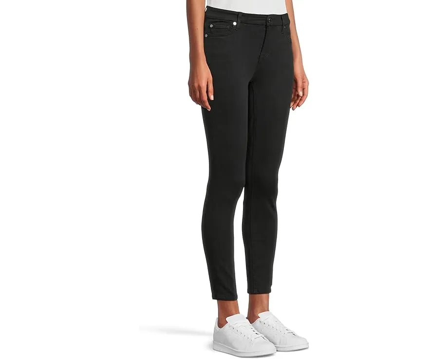 Узкие леггинсы 7 For All Mankind The Ankle Skinny с высокой посадкой