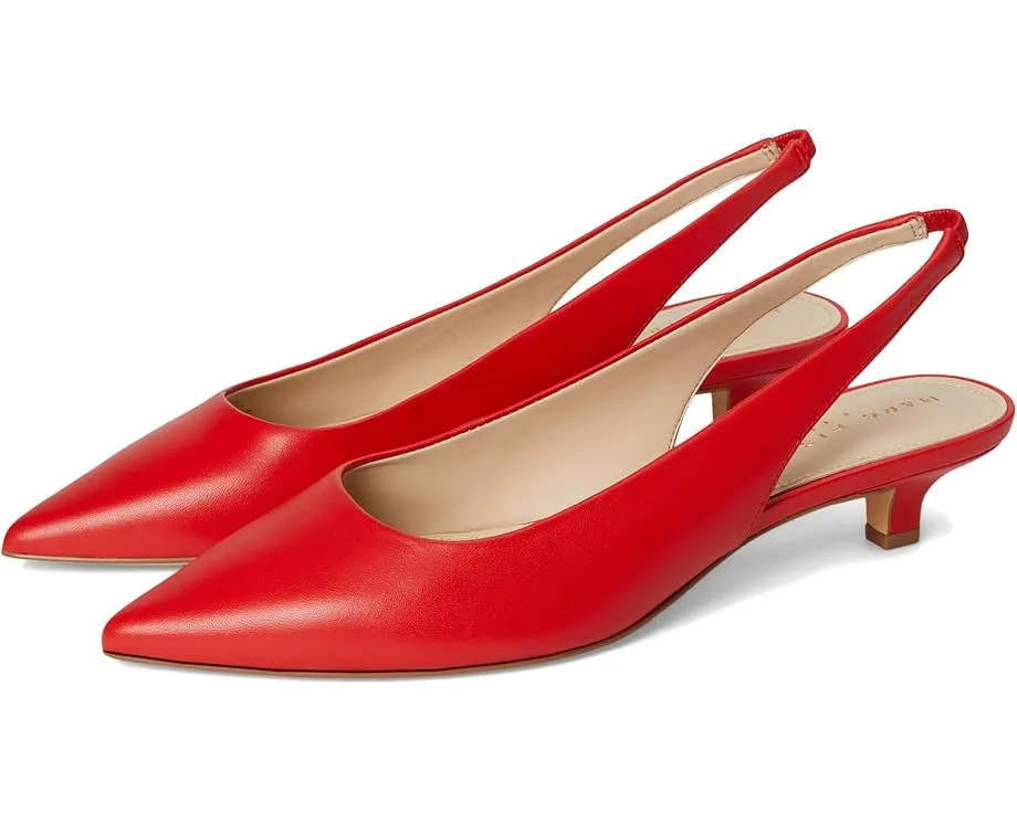 Лодочки Marc Fisher LTD Posey с киттен каблуком и ремешком на щиколотке