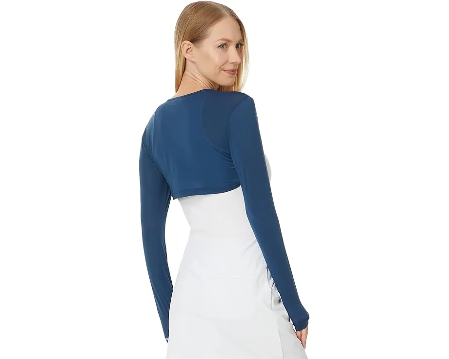Топ Jamie Sadock Sunsense с длинным рукавом и защитой SPF 35 из нейлона и спандекса