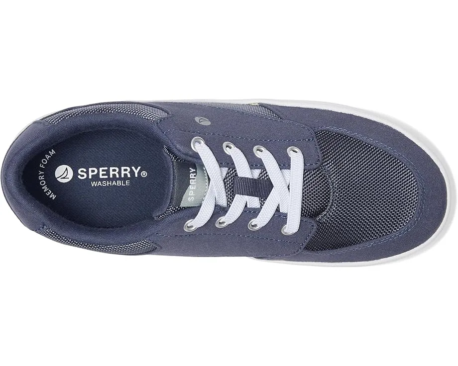 Детские кроссовки Sperry Kids Boardwalk Washable с круглым носком и стелькой из пены с памятью