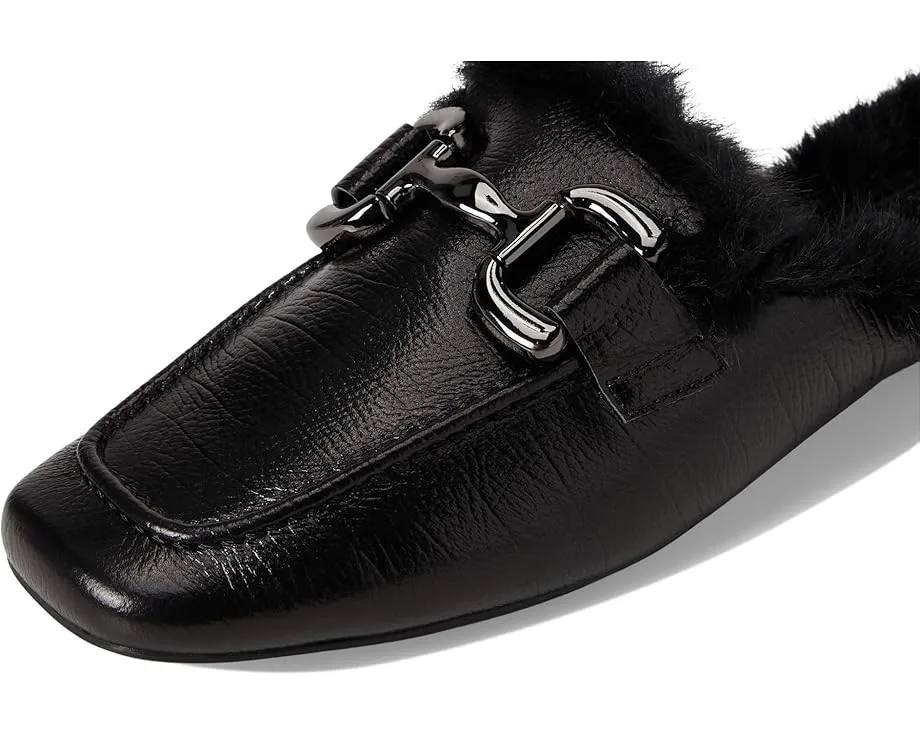 Лоферы Vaneli Skyla с искусственным мехом и металлической пряжкой
