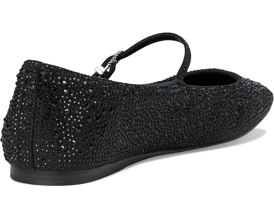 Балетки Reyes Crystal с квадратным носком и стразами