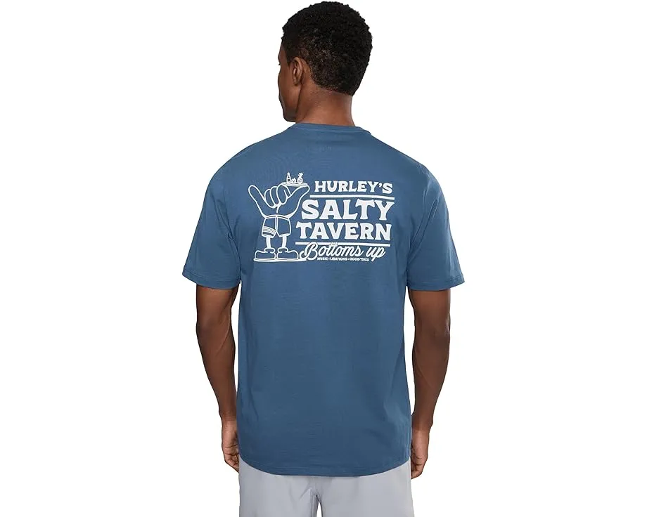 Футболка Hurley Salty Tavern с коротким рукавом и принтом