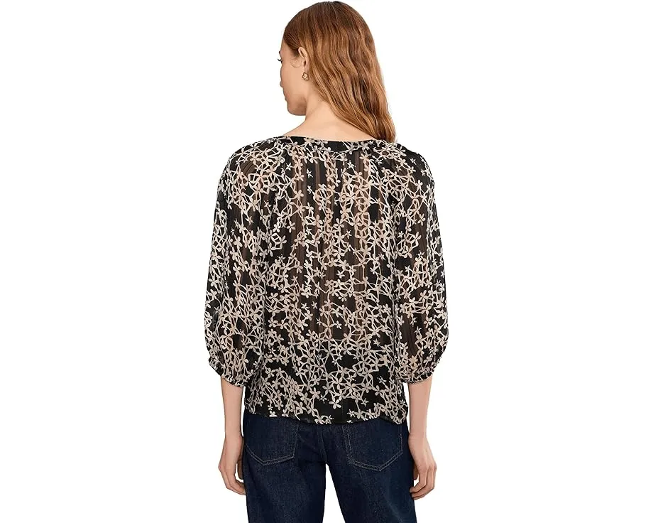 Блузка Vince Camuto с регланными рукавами и принтом