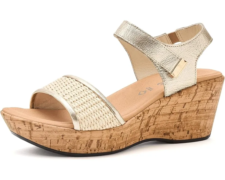 Сандалии Naot Summer Raffia на платформе с анатомической стелькой из пробки