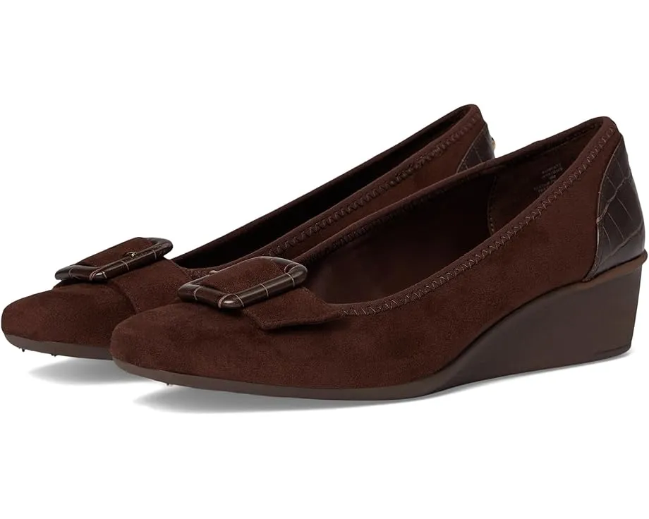 Туфли Anne Klein Wyatt с квадратным носком и клиновидным каблуком