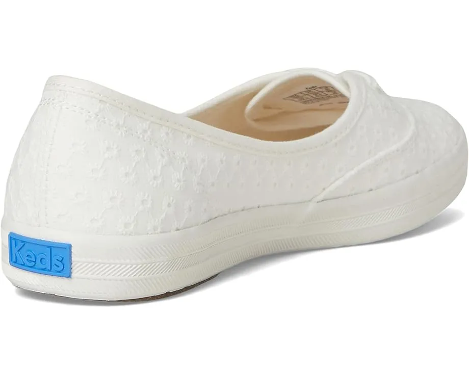 Keds The Mini балетки с люверсами в виде маргариток и резиновой подошвой