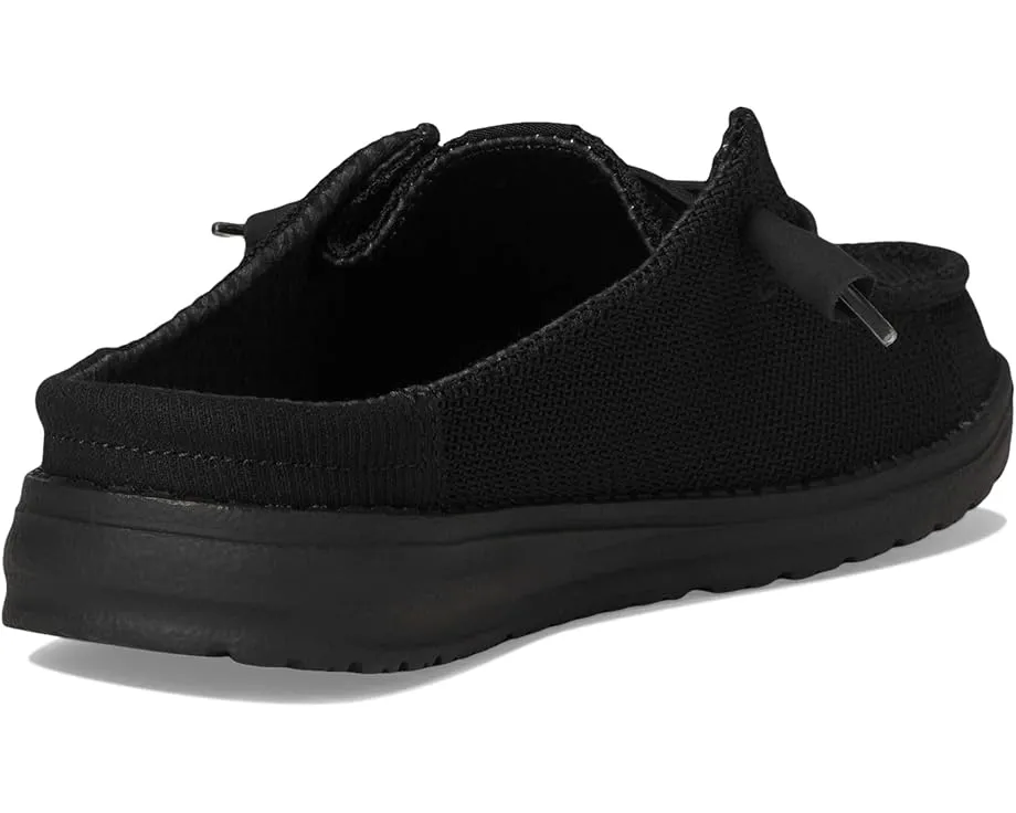 Кроссовки Hey Dude Wendy Slip Stretch Sox с искусственной кожей и круглым носком