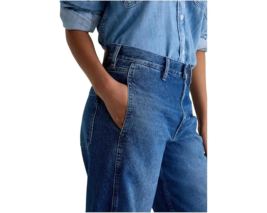 Джинсы AG Jeans Mercer High Rise Barrel Jean с завышенной посадкой