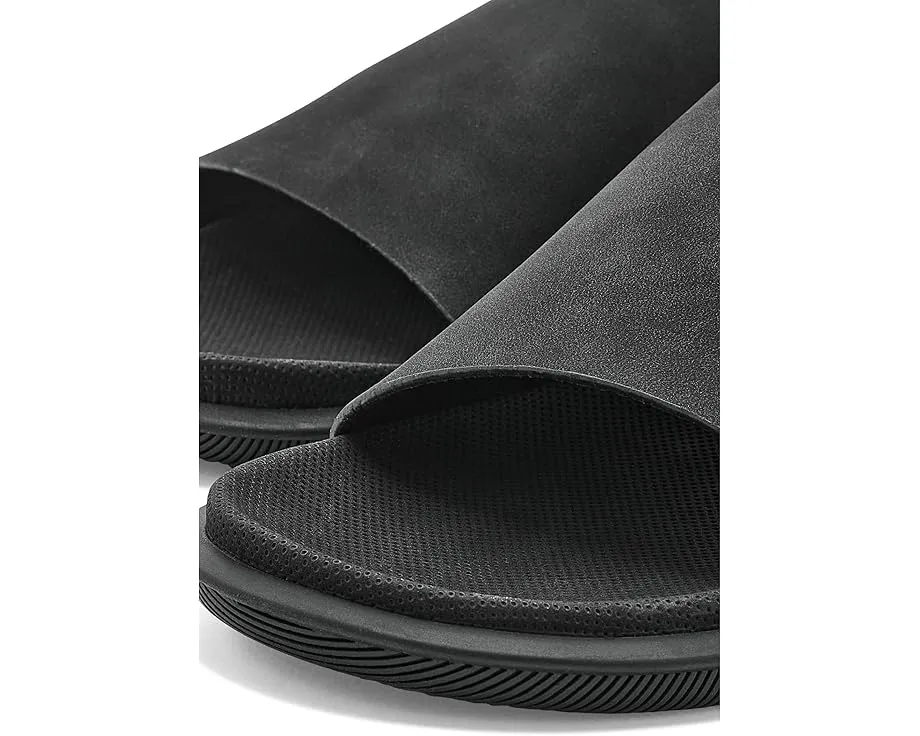 Шлепанцы Steve Madden Alden черные замшевые