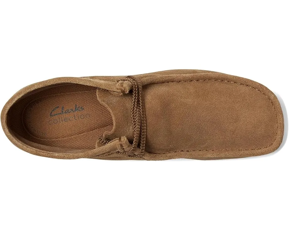 Ботинки Clarks Wallaston из замши с комфортной стелькой и подошвой крепового эффекта