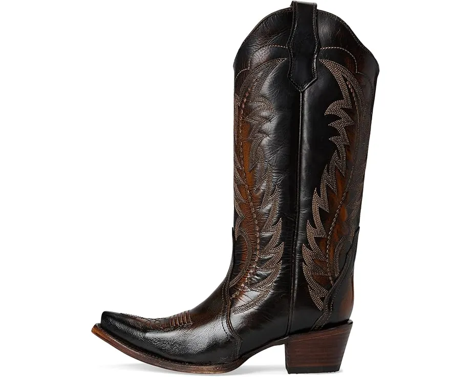 Сапоги Corral Boots L5872 с вышивкой и заостренным носком на кубинском каблуке