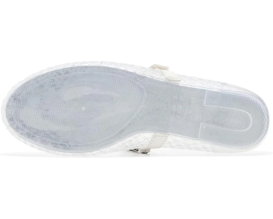 Желейные балетки Jazzy от Kenneth Cole New York с ремешком и стразами