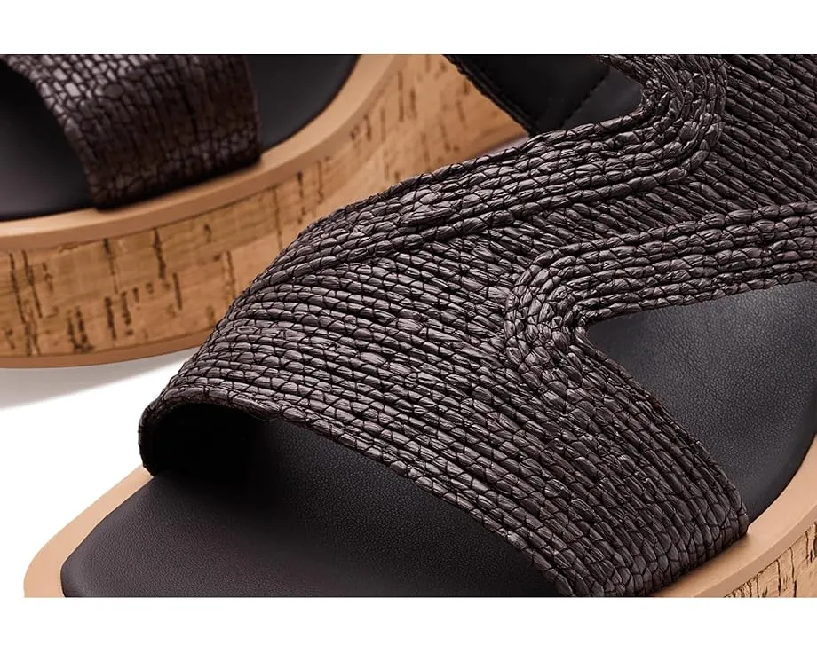 Сандалии A-Tahani3 на танкетке с круглым носком Franco Sarto