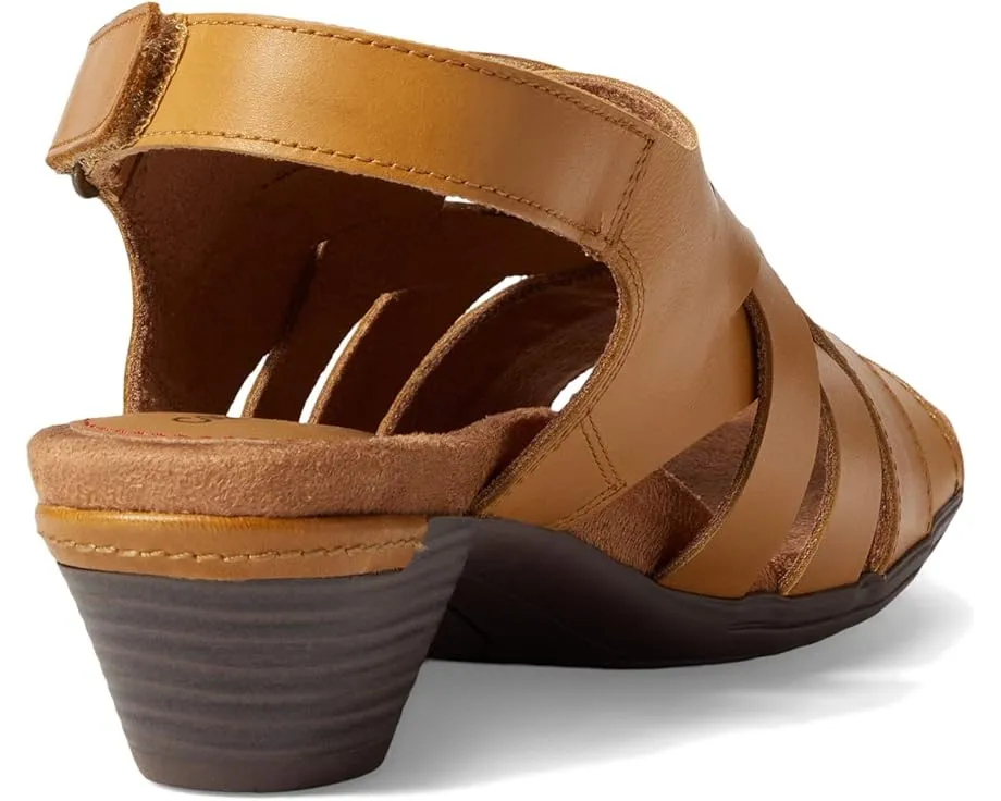 Плетеные сандалии Cobb Hill Laurel с открытым носком и устойчивым каблуком