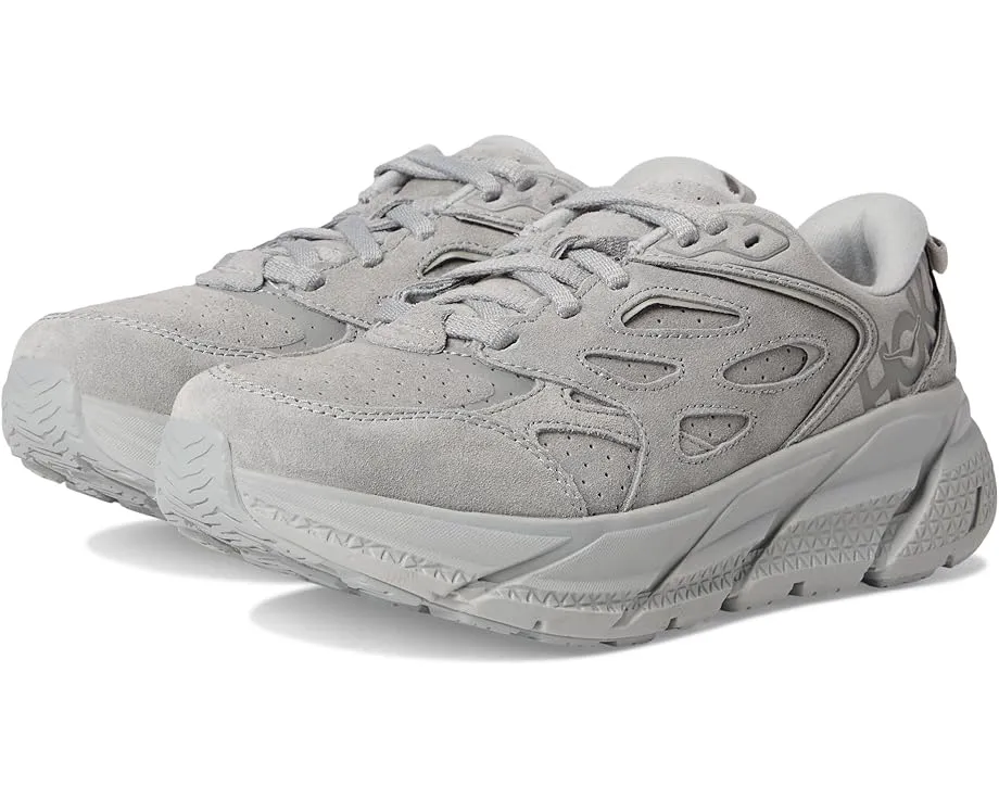Кроссовки Hoka Clifton L Suede с верхом из замши и стелькой EVA