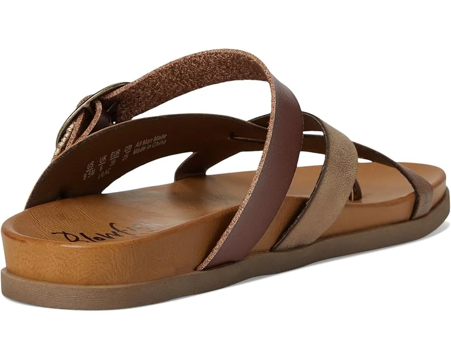 Веганские сандалии Blowfish Malibu Lilac на платформе с перекрестными ремешками